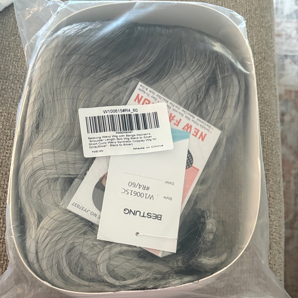 Silver Gray Women's Hair Wig